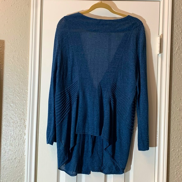 Nic + Zoe Teal Cardigan - Picture 5 of 6